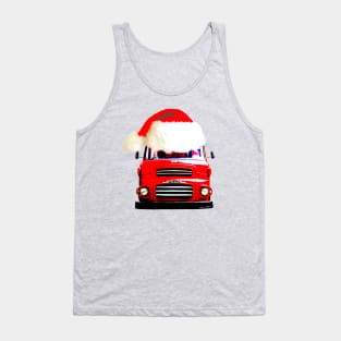 Albion Reiver classic 1970s lorry Christmas hat edition Tank Top